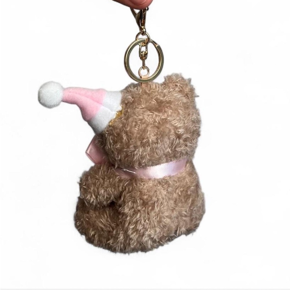 Teddy Bear Christmas Keychain/ Purse Charm - Picture 7 of 10